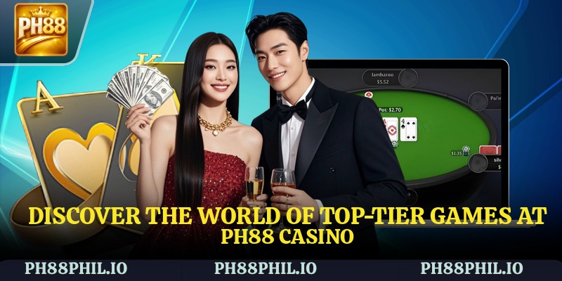Discover the world of top-tier games at PH88 Casino