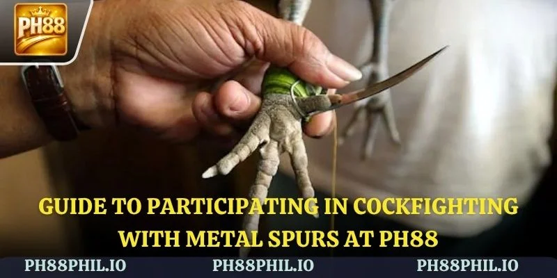 Guide to participating in cockfighting with metal spurs at PH88