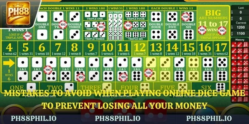 The secret to smart survival when playing online dice game